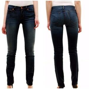 J Brand Cigarette Leg Dark Vintage Wash Denim Jeans size 27